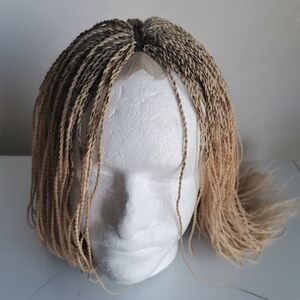 Braided Handmade Blonde Wig